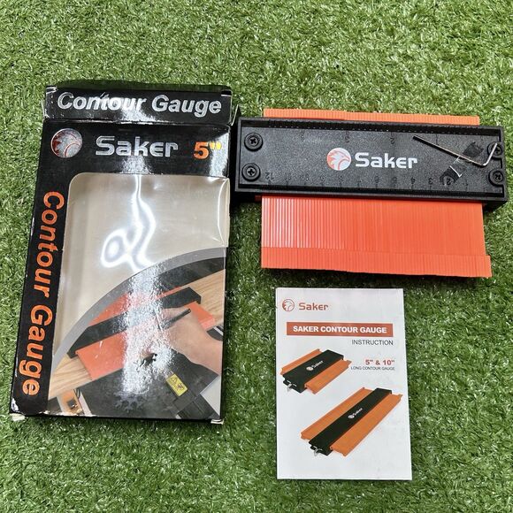 Contour Gauge With LOCK Duplication Profile Tool 5" Saker 1 Pack - USA - Picture 3 of 3